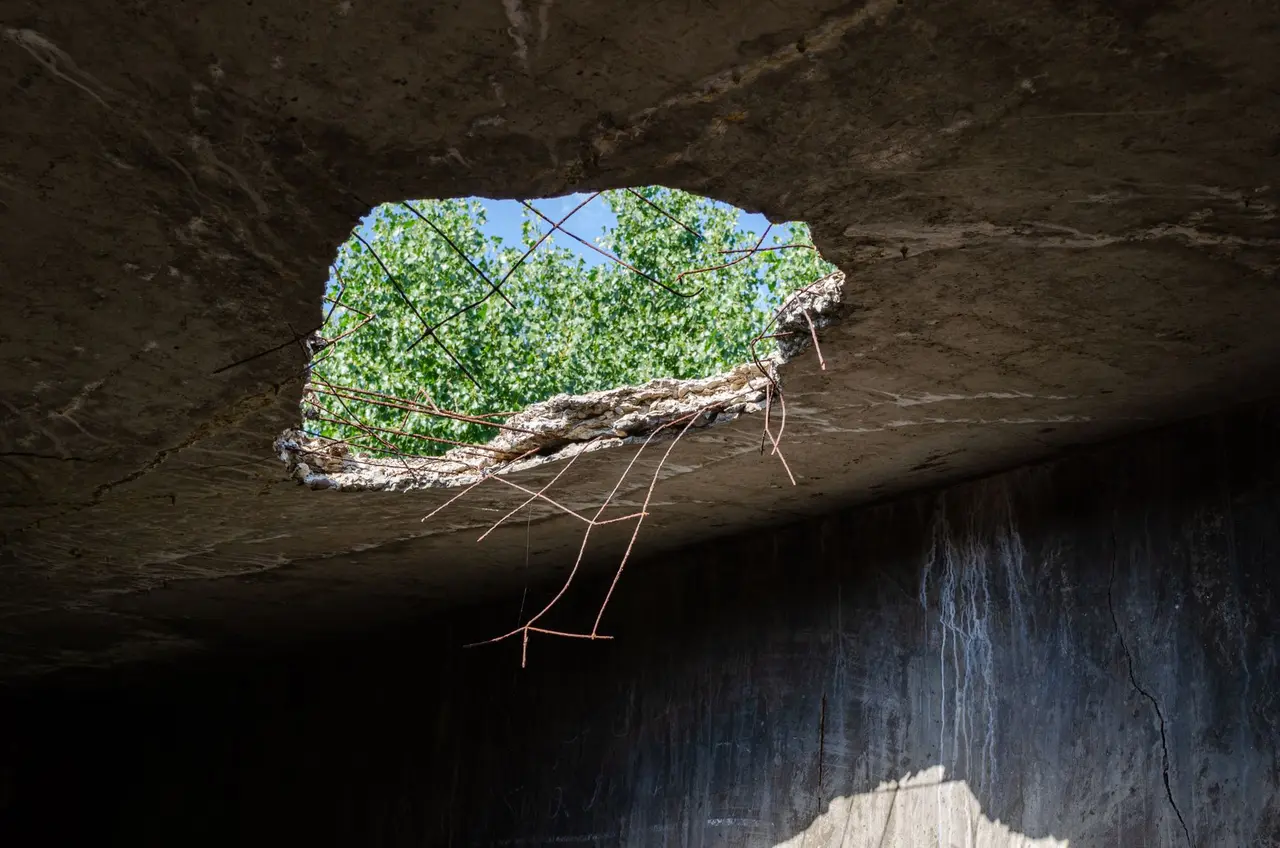 Garage Ceiling Water Damage Repair in Freeport